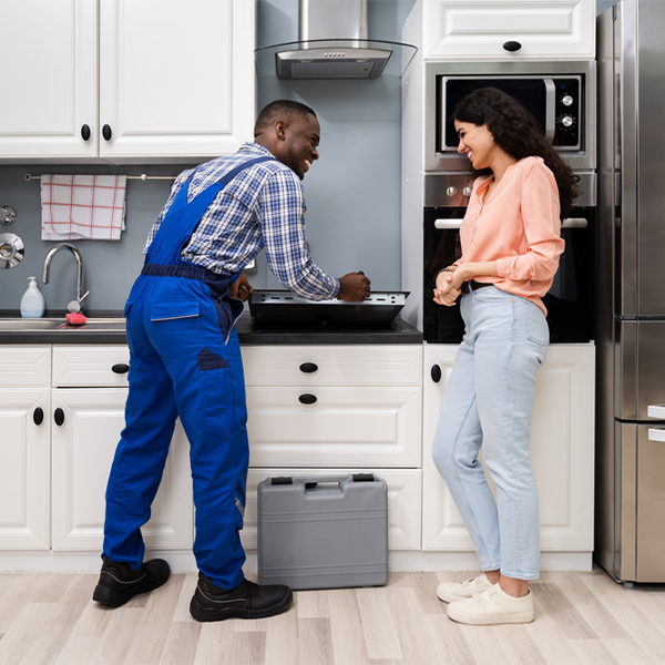 can you provide an estimate for cooktop repair before beginning any work in Hayes